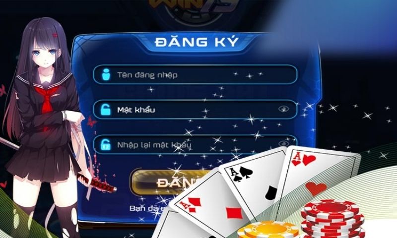 Điền thông tin đăng ký win79 được yêu cầu