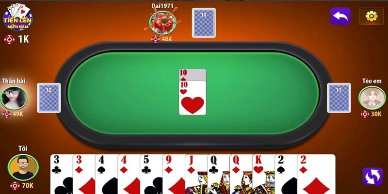 Quy trình tham gia cá cược game bài