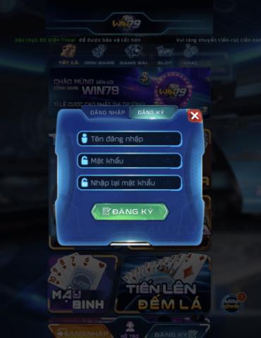 Truy cập link tải game win79.