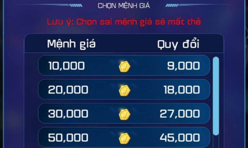 Một số lưu ý cực kỳ quan trọng khi nạp tiền vào tài khoản win79