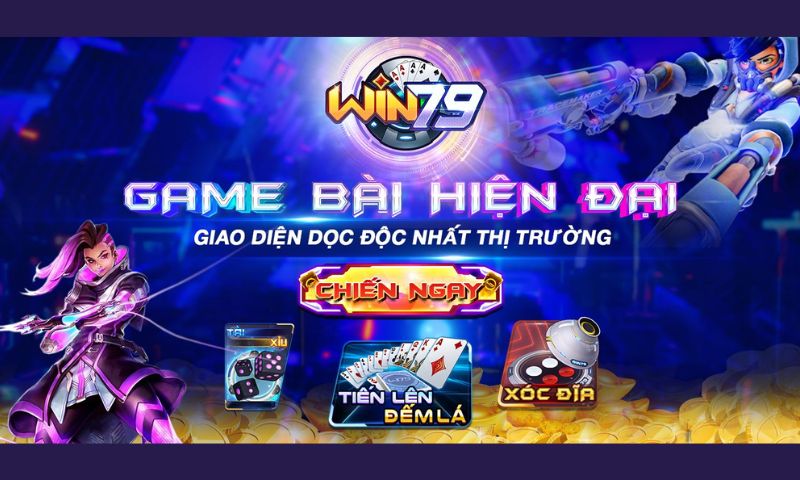 Giao diện nhà cái win79 chuyên nghiệp, đẹp mắt