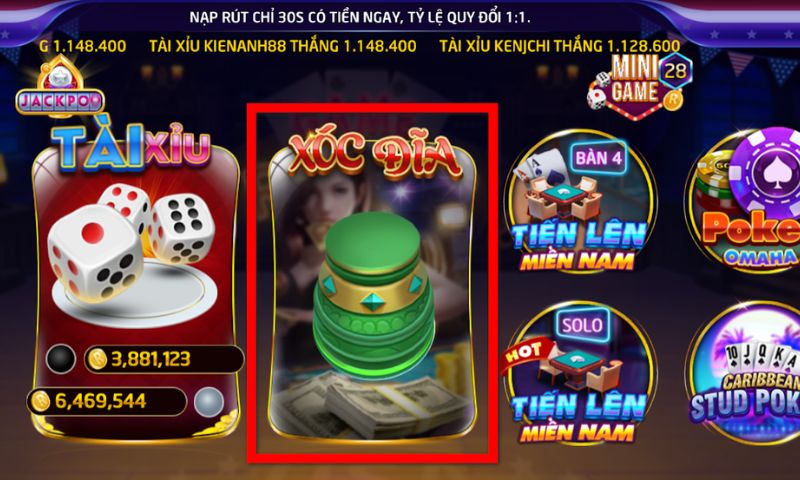 Hướng dẫn chơi xóc đĩa win79